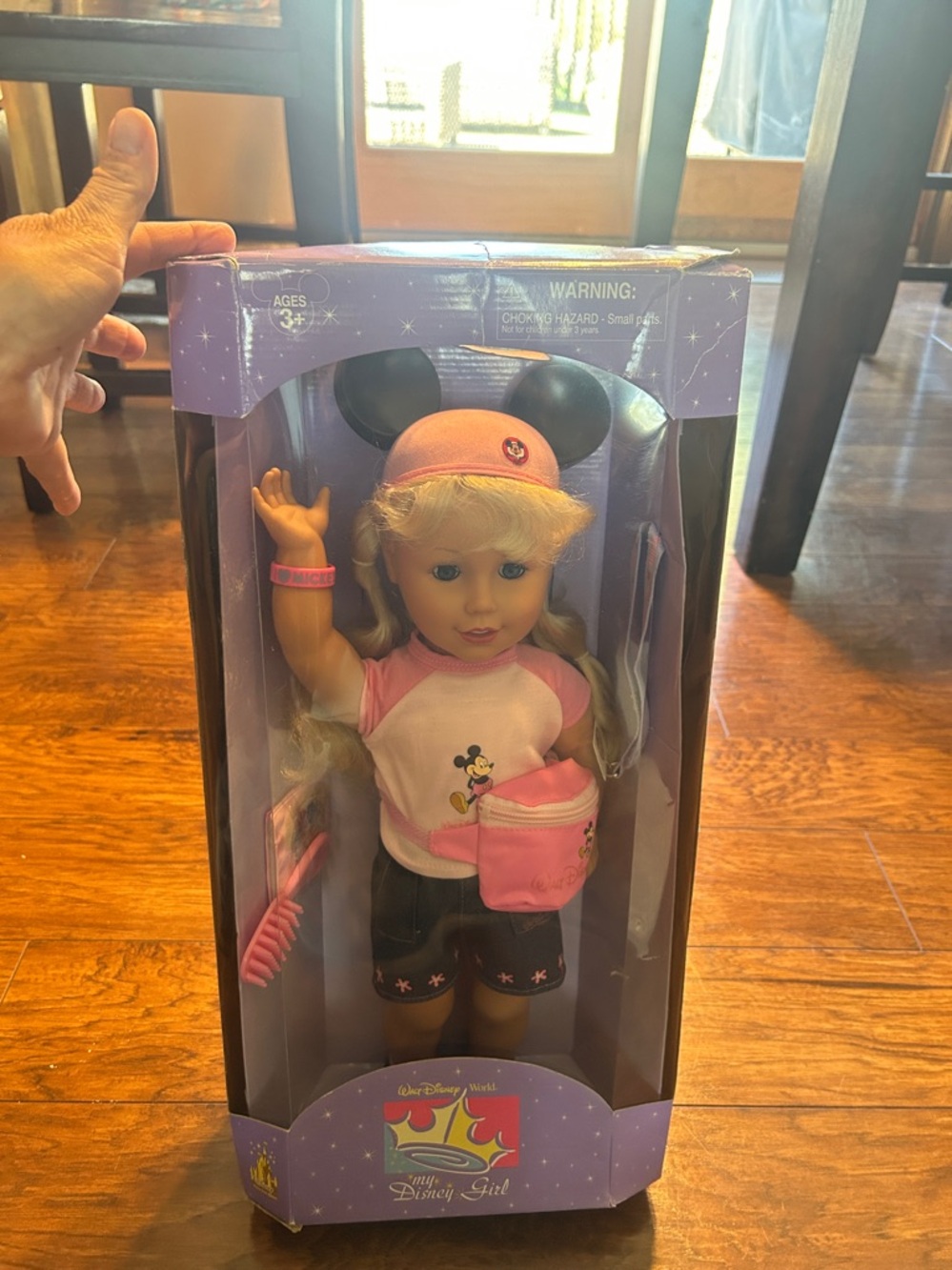 MY DISNEY GIRL DOLL "BLONDE", WALT DISNEY WORLD ORIGINAL AUTHENTIC, BRAND NEW! - Picture 6 of 15
